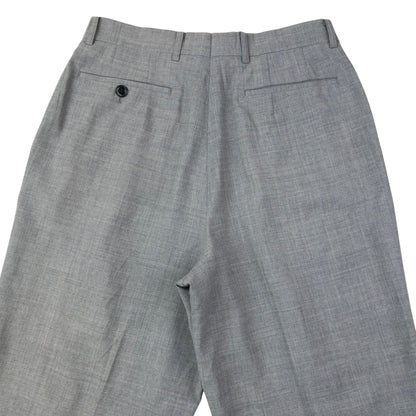Vintage 90s Yohji Yamamoto D'Urban A.A.R Pleated Trousers Size W29 | W29, Grey