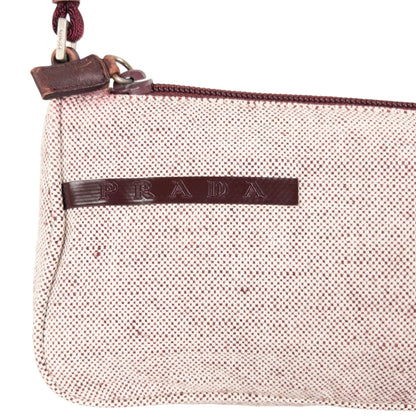 Vintage 1999 Prada Sport Mini Baguette Shoulder Bag