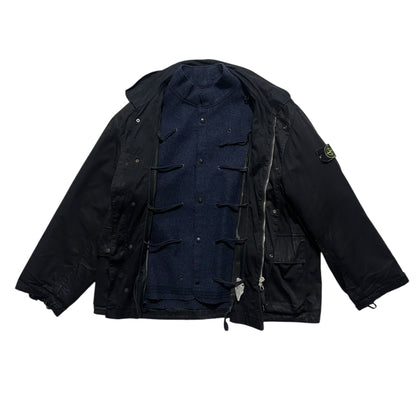 Stone Island Raso Gommato Jacket with Inner Lining from 90’s