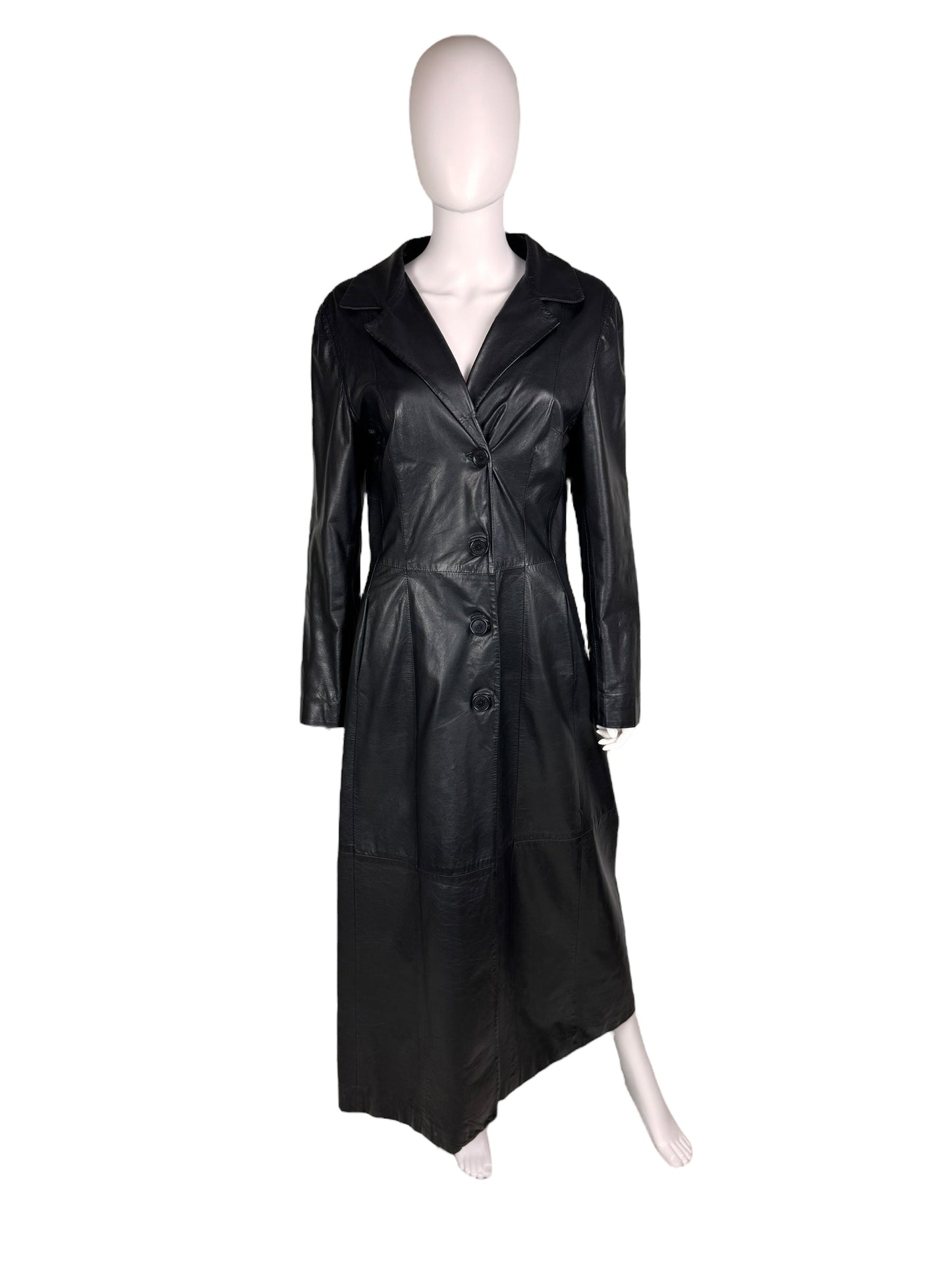 Dolce & Gabbana 1990s leather trench coat | Black, Black