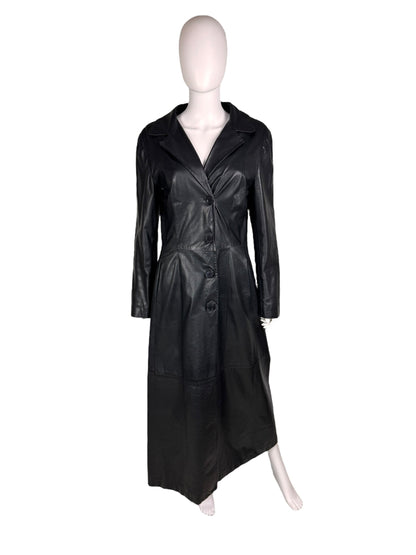 Dolce & Gabbana 1990s leather trench coat | Black, Black