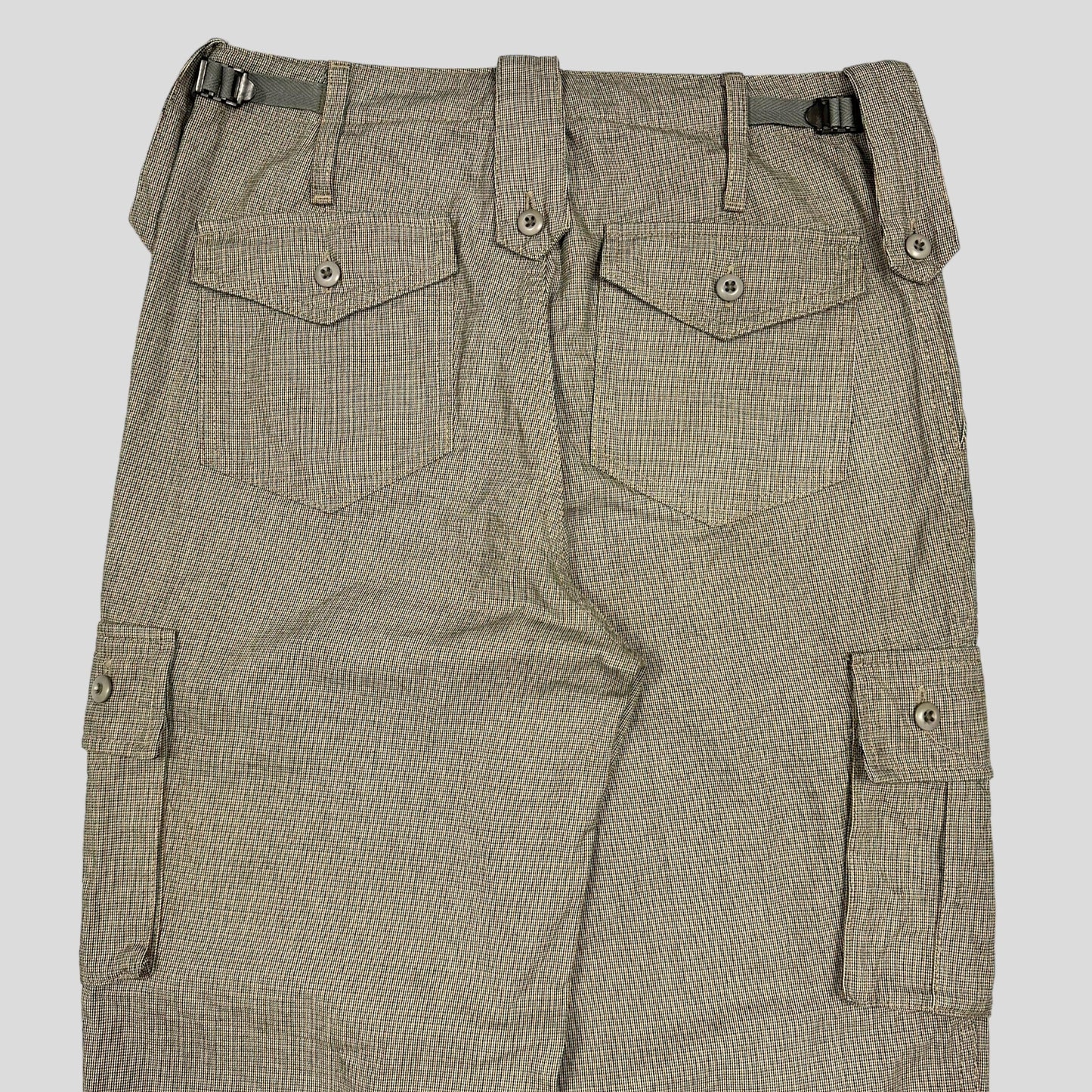 Junya Watanabe SS04 Houndstooth Prisoner Cargo’s - M