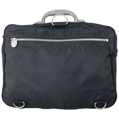 Vintage 80s Gaultier JUNIOR Briefcase Bag | O/S, Black