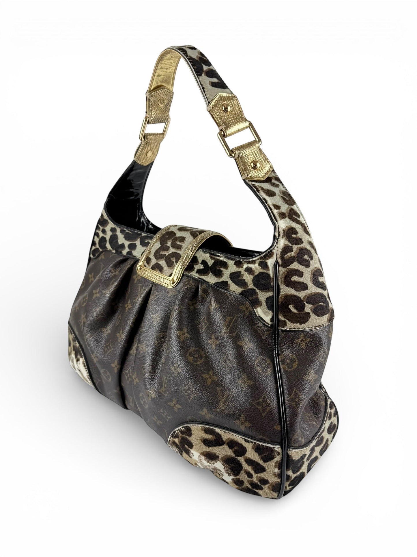 Vintage 2006 Louis Vuitton Leopard Polly Handbag (Limited Edition S/S) | O/S, Brown
