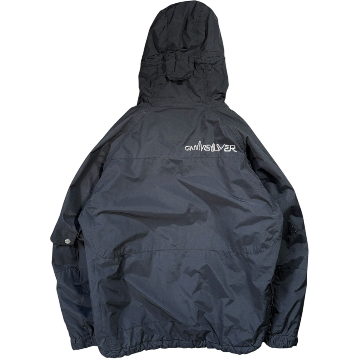 Quiksilver 00’s 'Compass' Asymmetric Zip Jacket M | Medium, Black