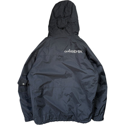 Quiksilver 00’s 'Compass' Asymmetric Zip Jacket M | Medium, Black