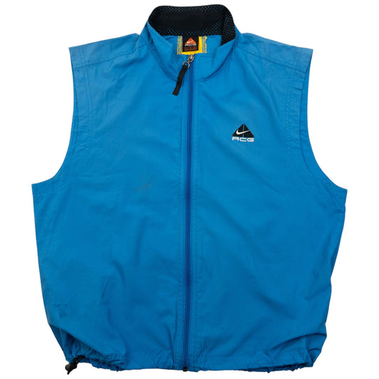 Vintage 90s Nike ACG Lightweight Packable Gilet Size S | Small, Multicoloured