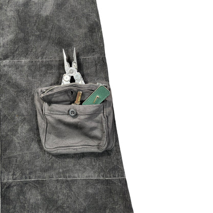 CP Company Donna 2003 Corduroy Maxi Skirt Size 12/14 | 12/14, Grey