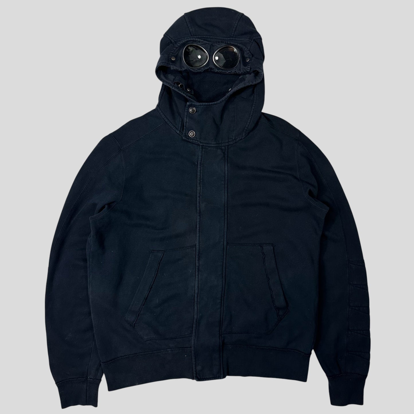 CP Company 2008 Balaclava Heavyweight Goggle Hoodie - XXL | Default Title, Red