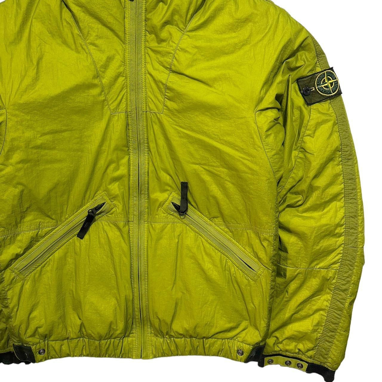 Stone Island Goose Down Mesh Badge Jacket from A/W 2008