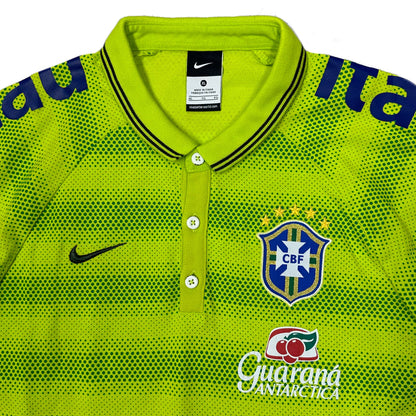 Nike Brazil 2014 Polo In Green ( XL )