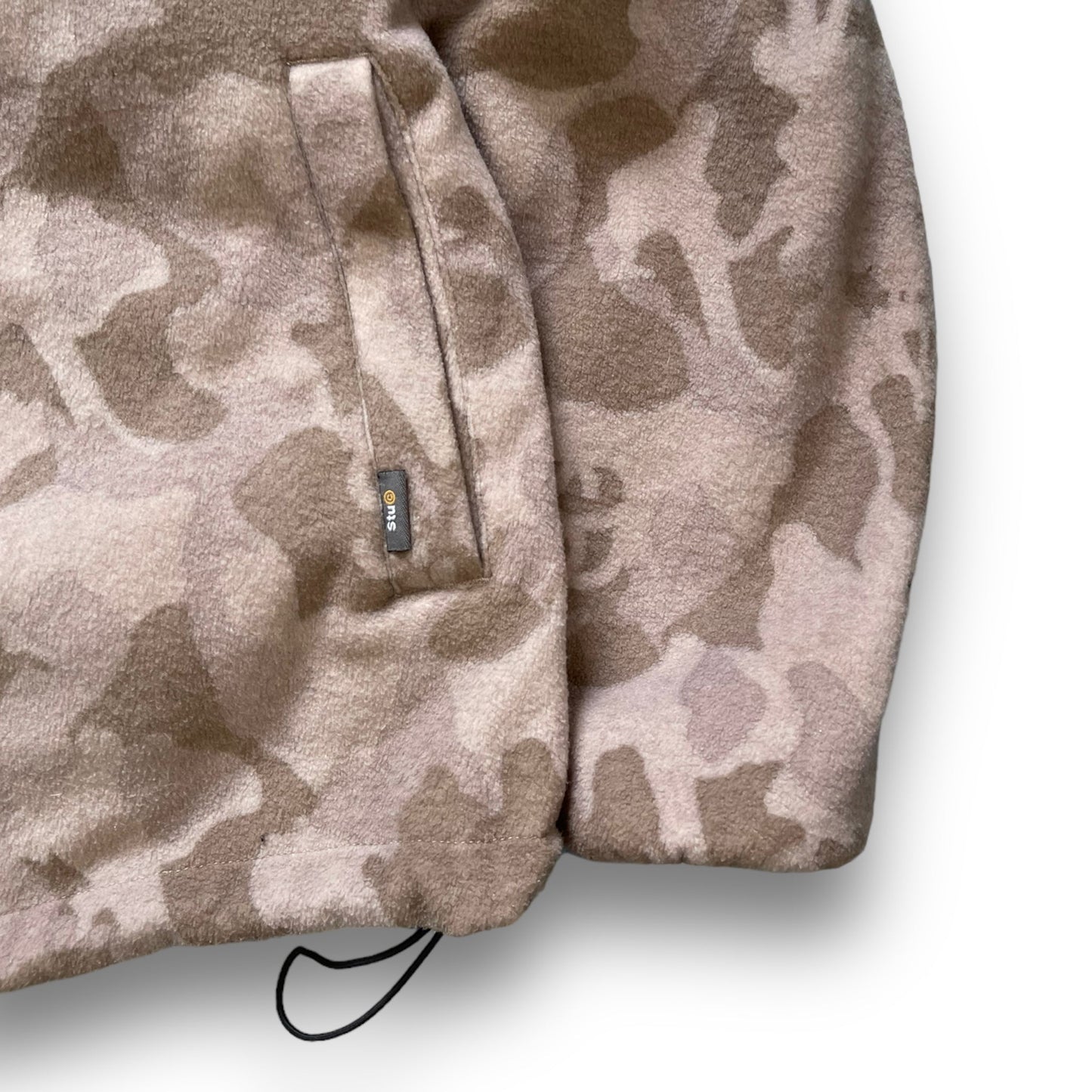 90's Stussy Reversible Camo Fleece Jacket (M) | Default Title, Camo