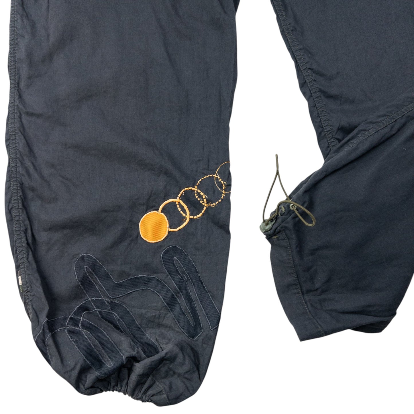 Vintage 2000s Maharishi Embroidered Trousers Size XL | XL, Multicoloured