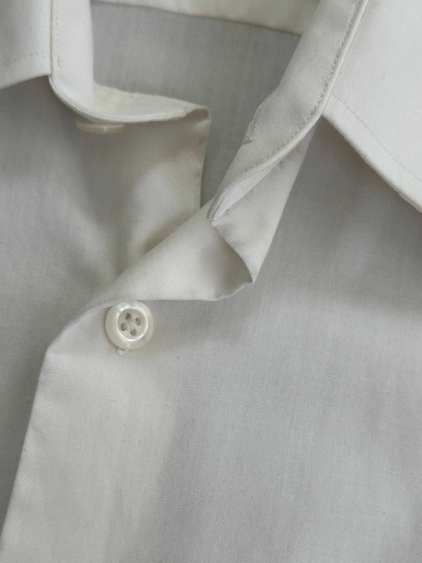 Yves Saint Laurent Pour Homme 2000s Cotton Short Sleeve Shirt - S