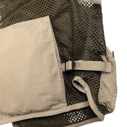 Vintage Montbell Multi Pocket Cargo Vest Gilet Size M