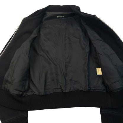 Vintage 2000s Cabane De Zucca By Issey Miyake Jacket Womens Size M | Medium, Black