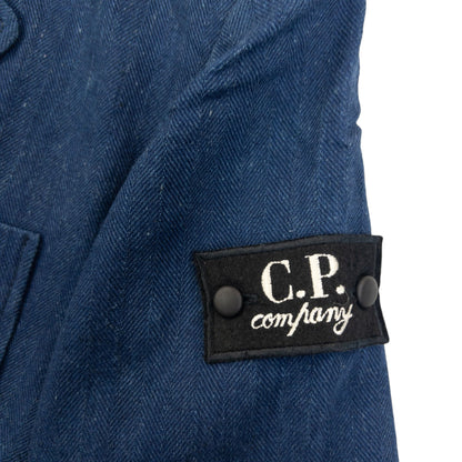 Vintage 80s CP Company Denim Blazer Jacket Size XS | XS, Blue