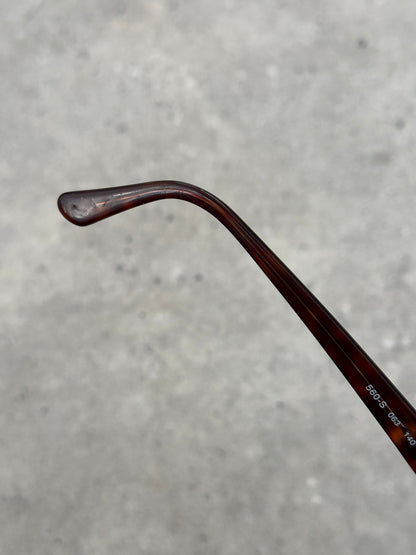 Emporio Armani 2000s Oval Logo Sunglasses
