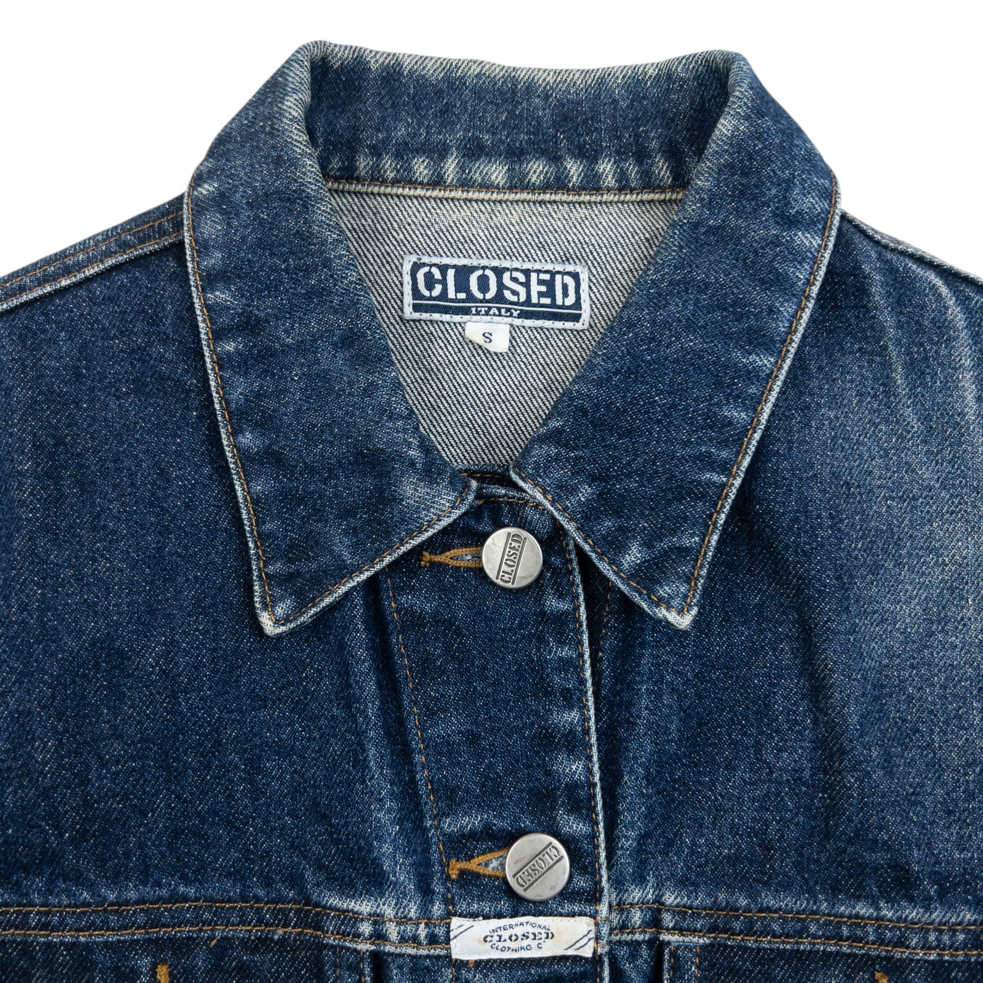 Vintage 80s Marithe + Francois Girbaud CLOSED Denim Jacket Womens