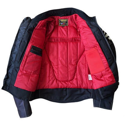 Vanson Leathers Motorcycle Mesh Racing Jacket - M