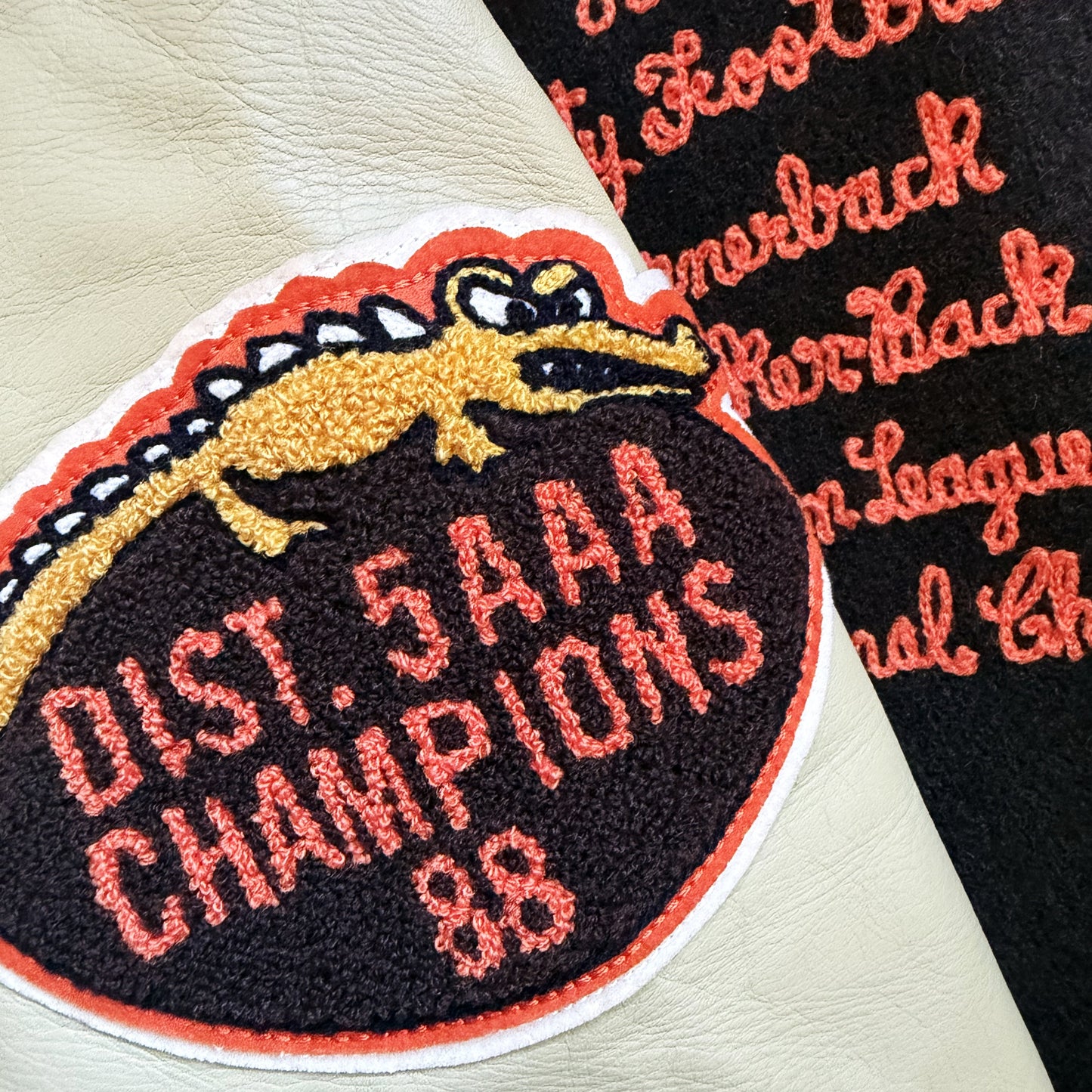 Whitesville 'Flying Alligators' Varsity Jacket - L