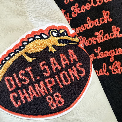 Whitesville 'Flying Alligators' Varsity Jacket - L