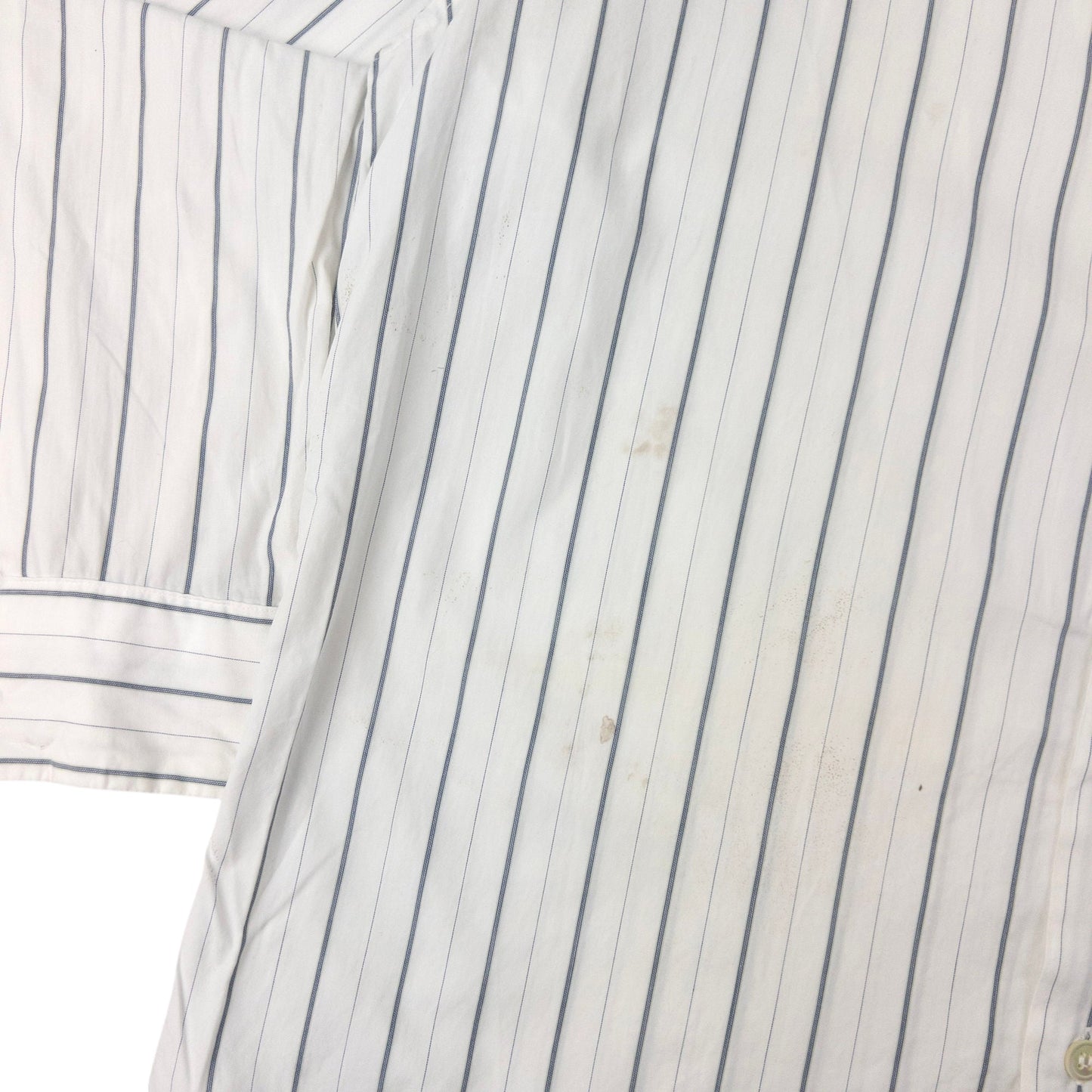 Vintage Issey Miyake Striped Long Sleeve Button Up Shirt Size M