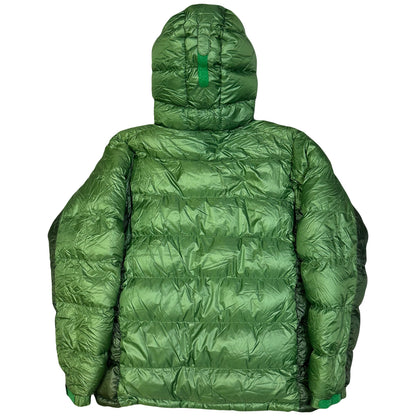 Montbell Alpine Down Parka Puffer Jacket In Green ( S )