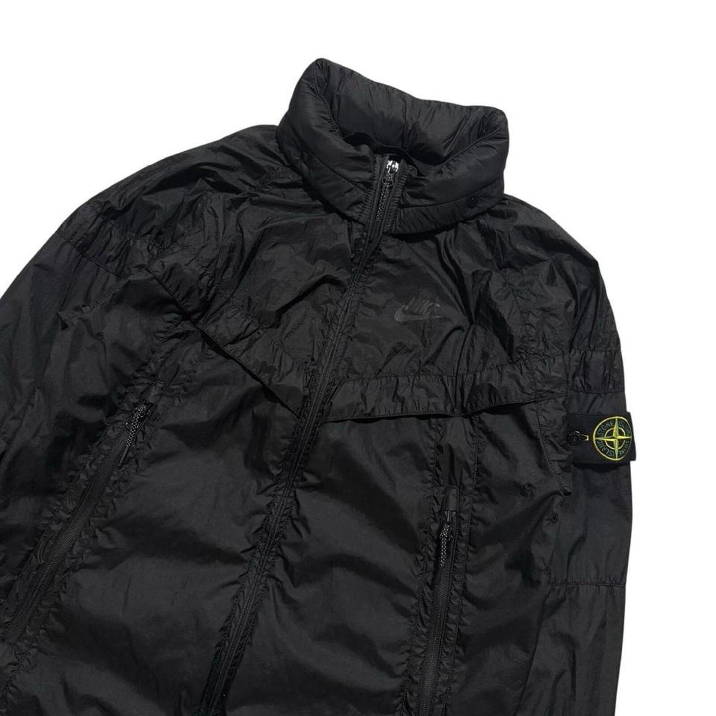Stone Island Hyper Light Membrana Packable Jacket | Small, Black