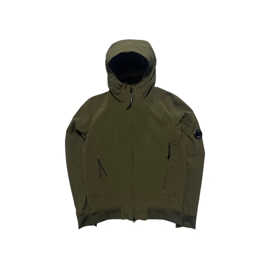 CP Company Soft Shell R Zip Up Micro Lens Jacket