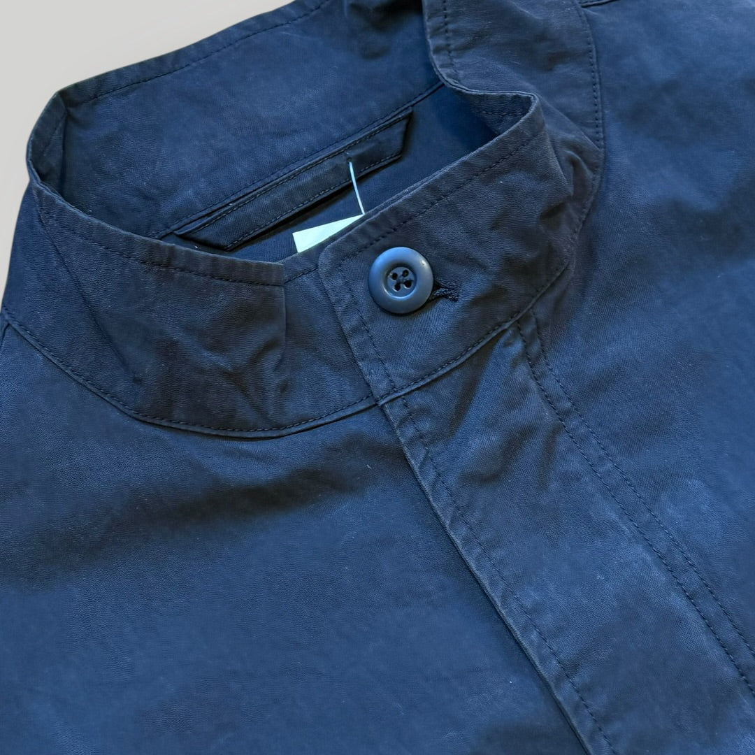 Frizmworks Oscar Cropped Fishtail Parka L | O/S, Navy