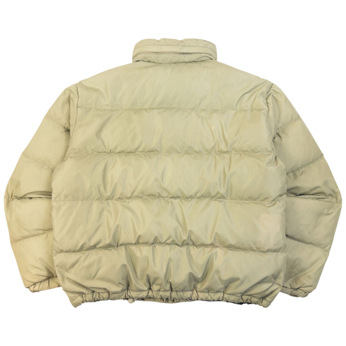 Vintage 90s Armani Jeans Zip Up Puffer Jacket Womens Size L | Large, Green
