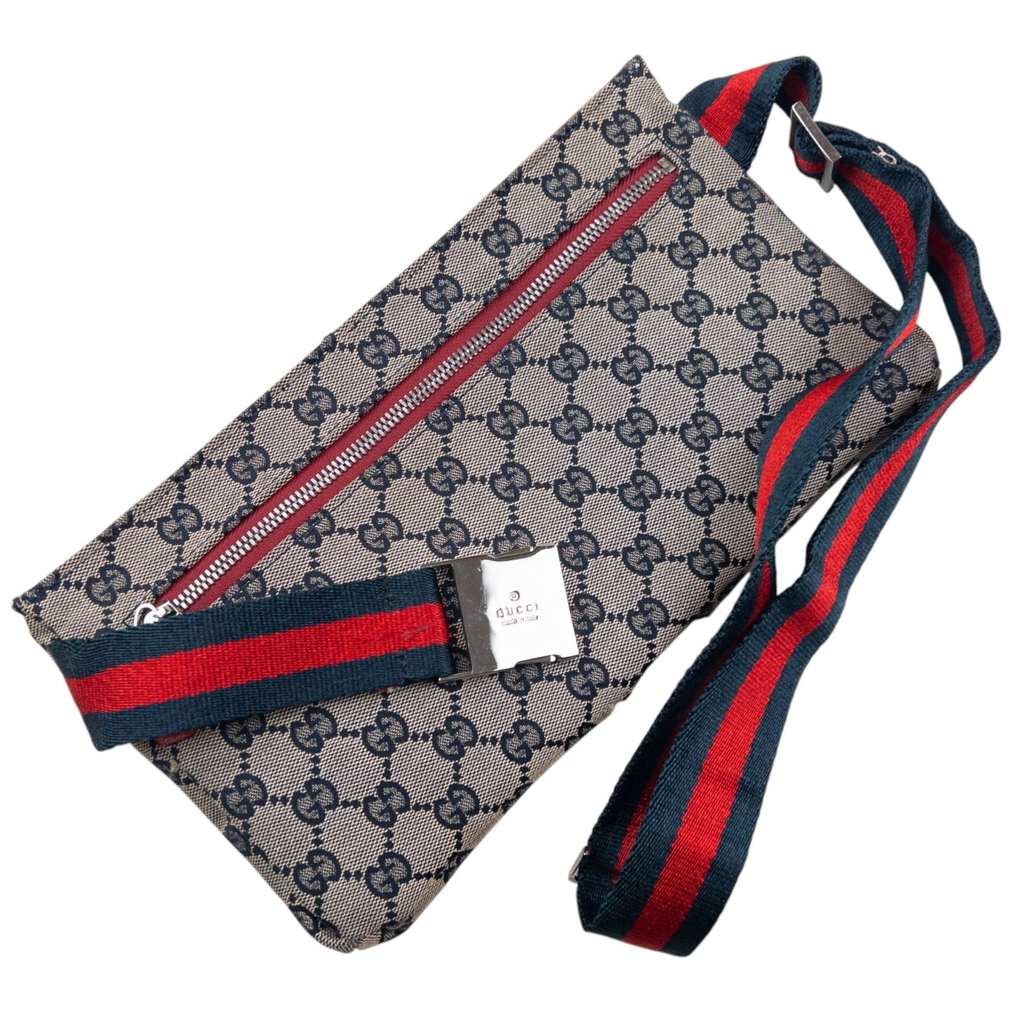 Vintage 2000s Gucci Monogram Crossbody Bag