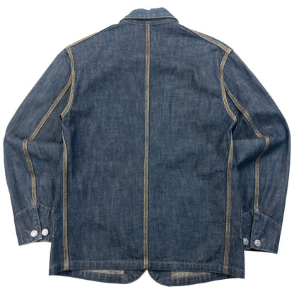 Vintage 90s Needles Button Up Denim Jacket Size XS | XS, Blue