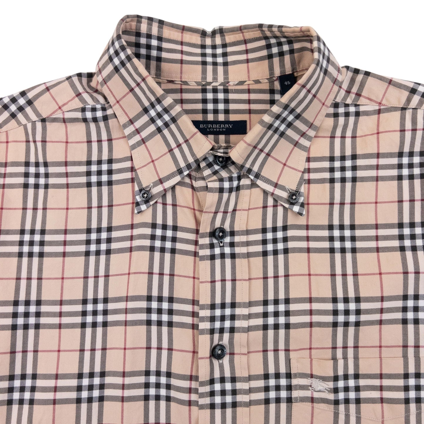Vintage 2000s Burberry Nova Check Long Sleeve Button Up Shirt Size XL | XL, Multicoloured