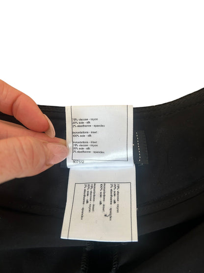 Chanel Velvet Trousers | O/S, Black