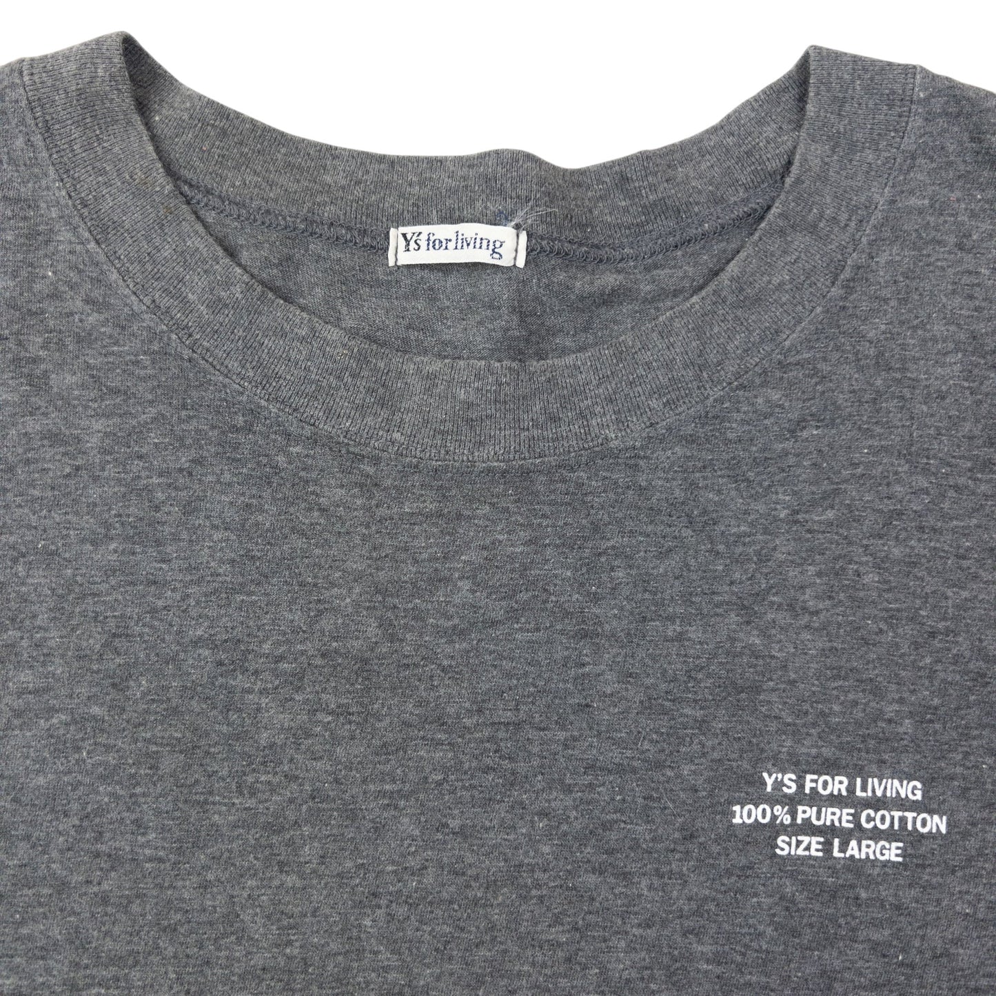 Vintage Yohji Yamamoto T Shirt Size M | Medium, Grey