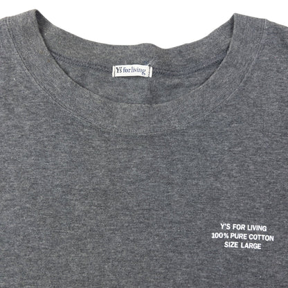 Vintage Yohji Yamamoto T Shirt Size M | Medium, Grey