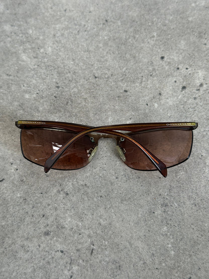 Donna Karan 2000s Rimless Rectangular Sunglasses