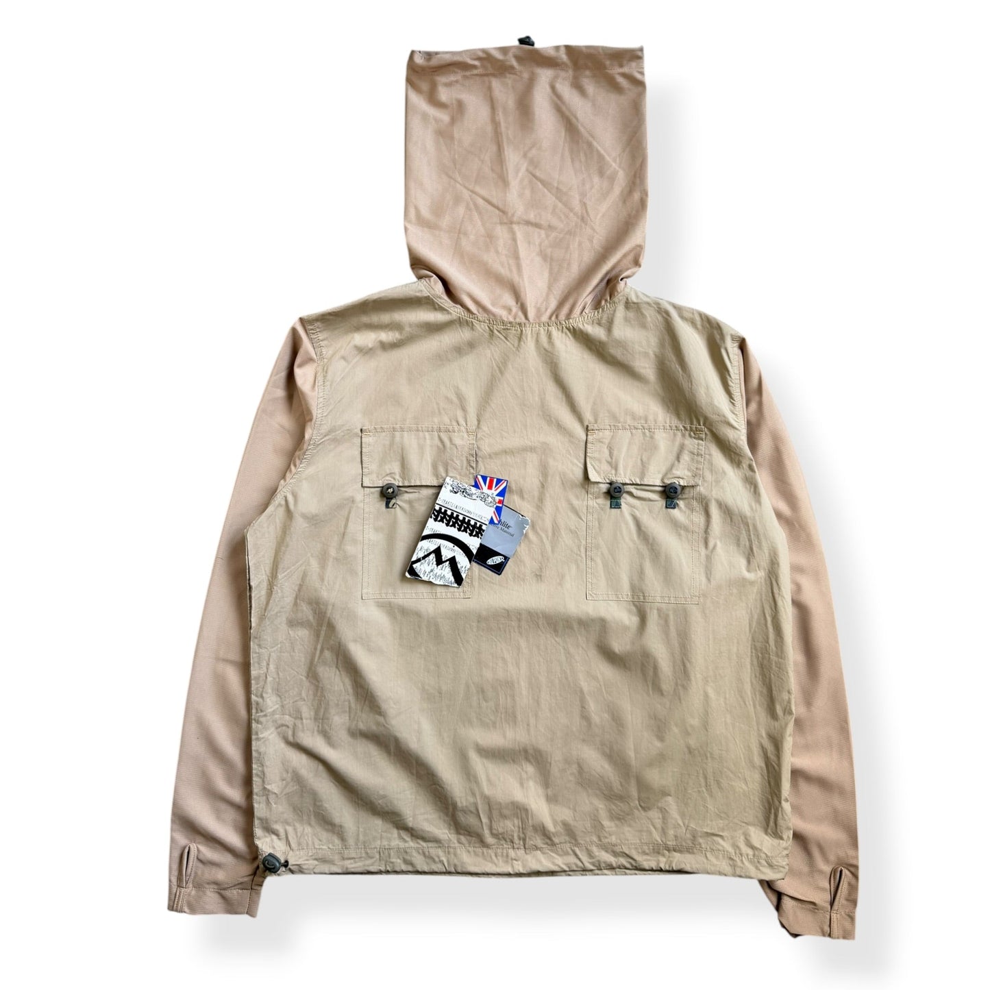 1998 Maharishi Coolmax Face Covering Pullover (L) | Large, Beige