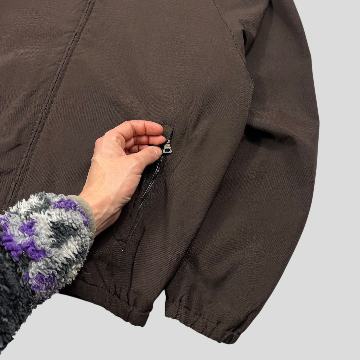 Prada Sport 00’s Brown Cordura Technical Blouson Jacket - IT52 (M/L)