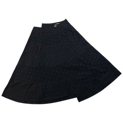 Vintage 2000s Comme Des Garçons Tricot Polka Dot Asymmetric Skirt Womens Size W27 | W27, Black