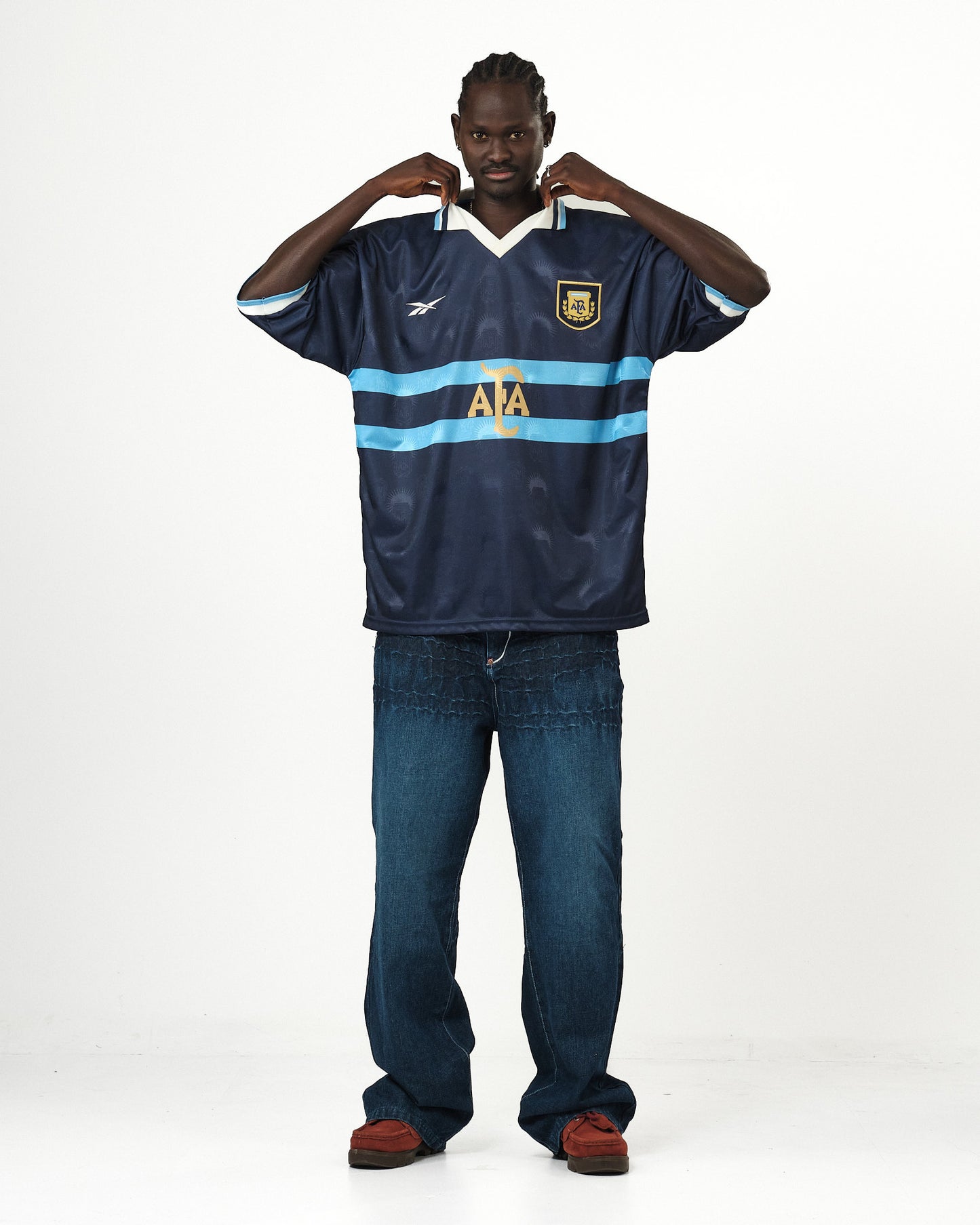 1999-01 Argentina Reebok Away Shirt (XL)