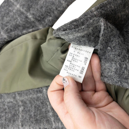 Vintage 2000s Frapbois By Issey Miyake Wool Mitten Pocket Jacket Womens Size L | Large, Multicoloured