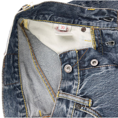 Vintage Evisu Double Wheat Gull Japanese Denim Jeans Size W29