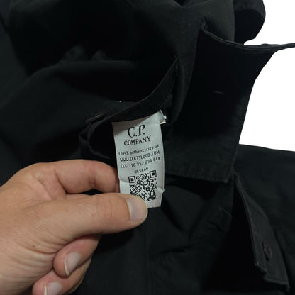 CP Company Pullover Smock Jacket | Large, Black
