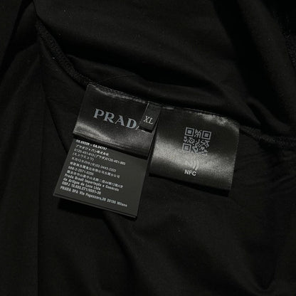 Prada Black Side Logo T-Shirt