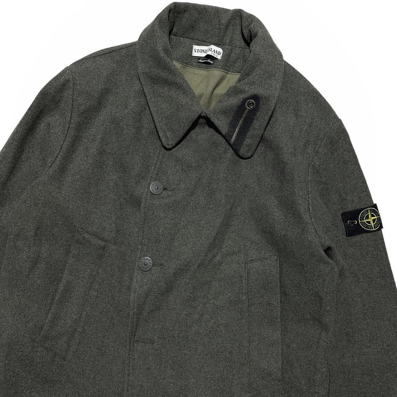 Stone Island Heavy Wool Trench Jacket - Known Source