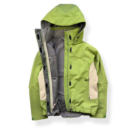 2006 Salomon Softshell Smart Skin Jacket (M) | Default Title, Beige