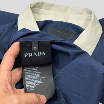 Prada 2016 Store Exclusive Contrast Stripe Shirt DSWT - M